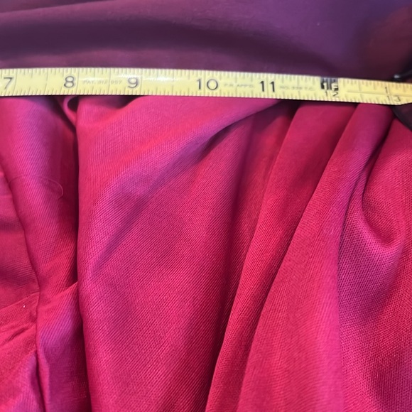 NWTStunningMaxiIssueNewYorkGownSpaghettiStrapsPuffedSleeves.Merlot.HeadTurnig.8 - Picture 14 of 17